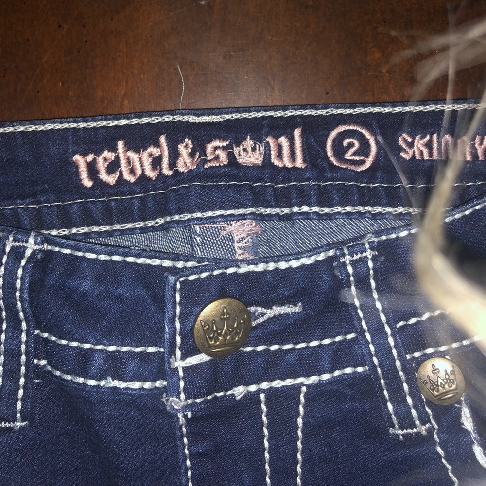 Rebel and Soul Skinny Jeans NWOT